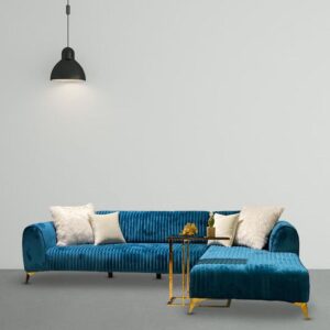 L-shaped sofa is the relax version of the long sofa. Its main feature is the extended terminal seat